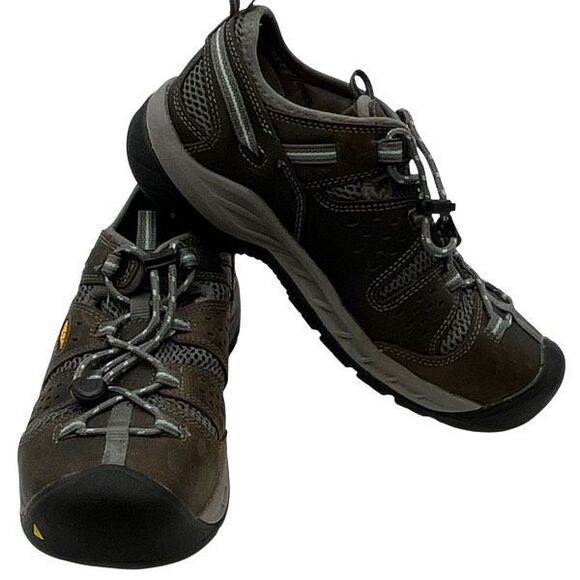 Keen Other - KEEN Men’s Work Shoes 9M Brown Alloy Toe SD35 Utility Hiking Safety Sneakers